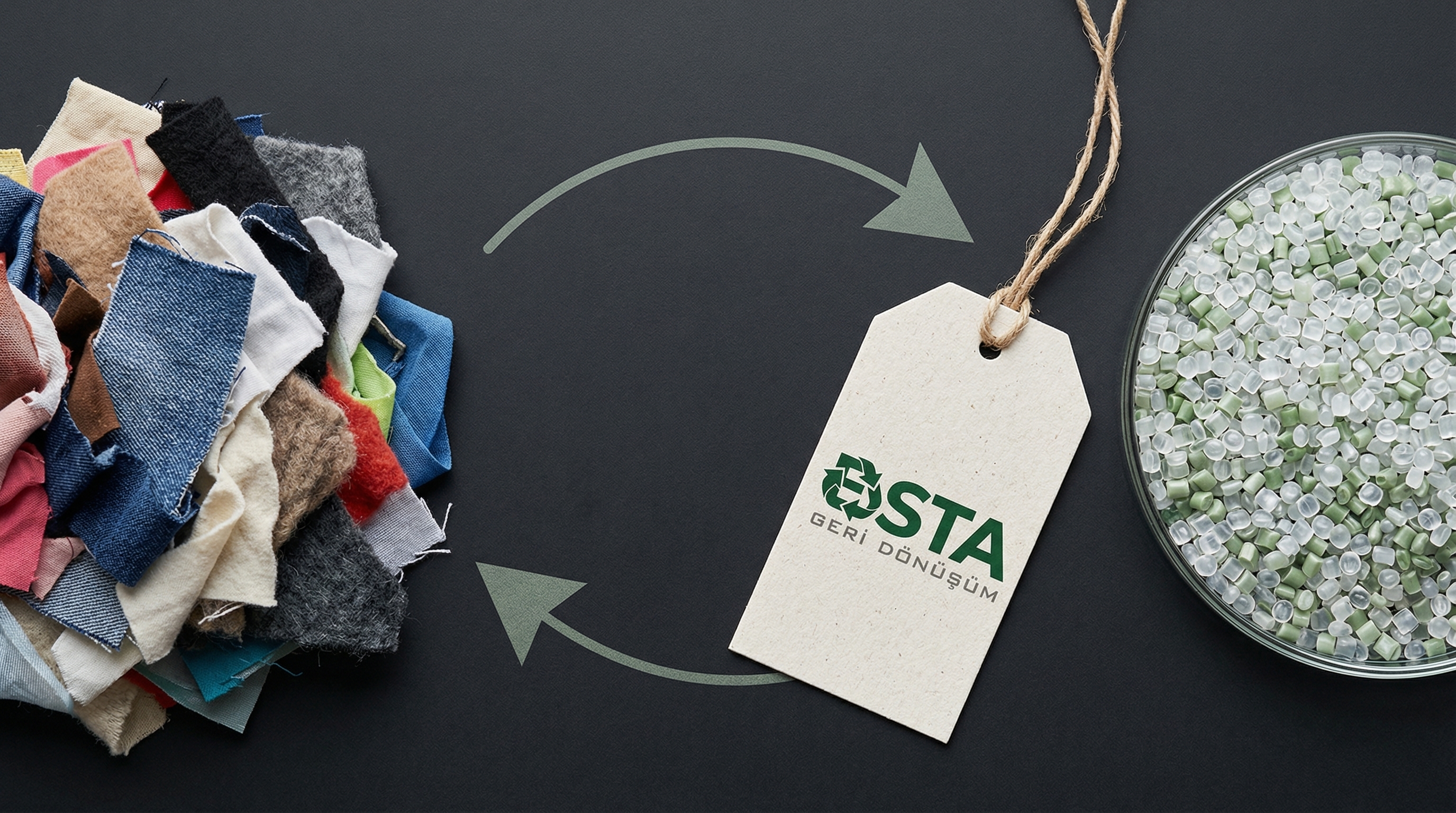 Sürdürülebilir döngüsel ekonomi tekstil ham madde üretimi